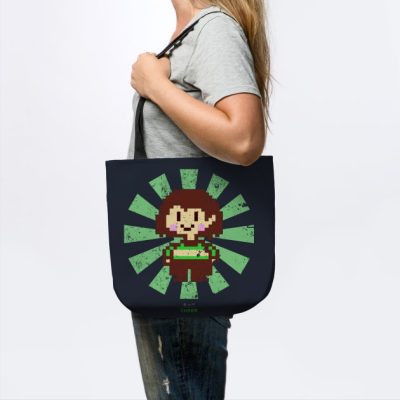 Chara Retro Japanese Undertale Tote Official Undertale Merch