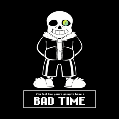 Bad Time Tapestry Official Undertale Merch