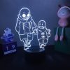 3D LED Night Light Game Undertale Sans Figure For Child Kids Birthday Xmas Gift Bedroom Decor 2 - Undertale Merchandise