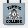 Temmie College Tote Official Undertale Merch