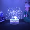 Hot Game Undertale 3d lamp Chara and Papyrus LED night light for kids Birthday Gift Room 2 - Undertale Merchandise