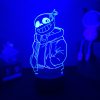 Led Night Light 16color 3D lamp Game Undertale Sans Figure Bedside Lamp for Bedroom Decor Kids 3 - Undertale Merchandise
