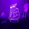 Led Night Light 16color 3D lamp Game Undertale Sans Figure Bedside Lamp for Bedroom Decor Kids 4 - Undertale Merchandise