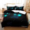 New Undertale Sans Bedding Set Single Twin Full Queen King Size Bed Set Aldult Kid Bedroom 7 - Undertale Merchandise