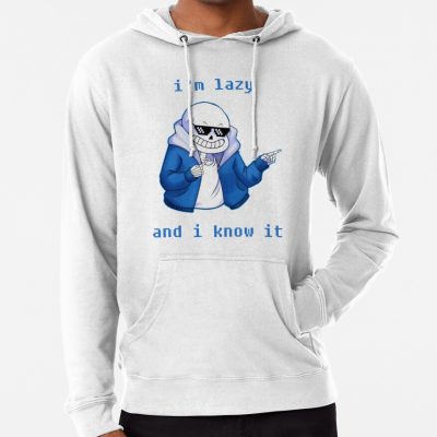 Lazy And I Know It (Original) Undertale Skeleton Inspired Hoodie Official Undertale Merch