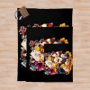 All The Amazing Characters From Undertale - Indie Videogame Throw Blanket Official Undertale Merch