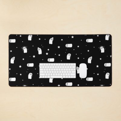 Napstablook Pattern Mouse Pad Official Undertale Merch