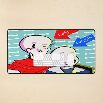 Sans And Papyrus Family Photo Mouse Pad Official Undertale Merch