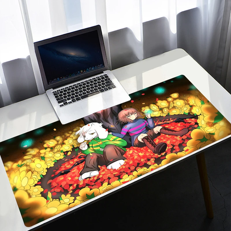 Undertale Sans Frisk Mouse Pad 900x400 Large Gaming Accessories Mousepad Extension Pc Gamer Complete For Speed 13 - Undertale Merchandise