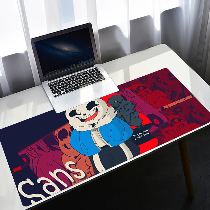 Undertale Sans Frisk Mouse Pad 900x400 Large Gaming Accessories Mousepad Extension Pc Gamer Complete For Speed 3 - Undertale Merchandise