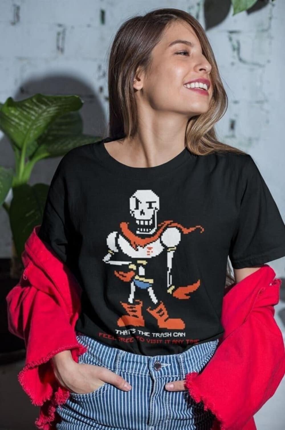 Unisex Undertale Gaming T-Shirt, Papyrus Indie Shirt