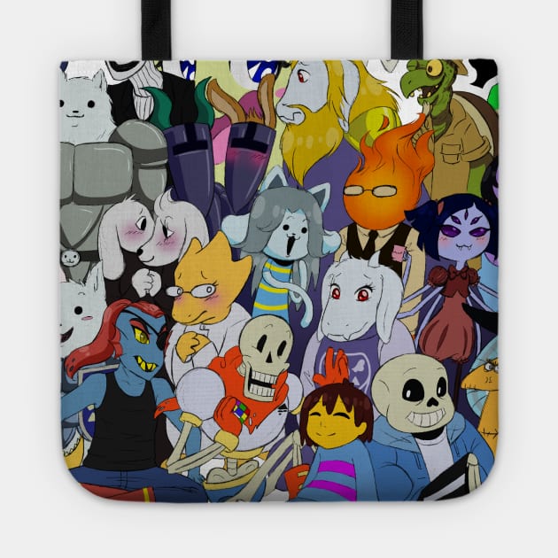 Welcome To Undertale Tote